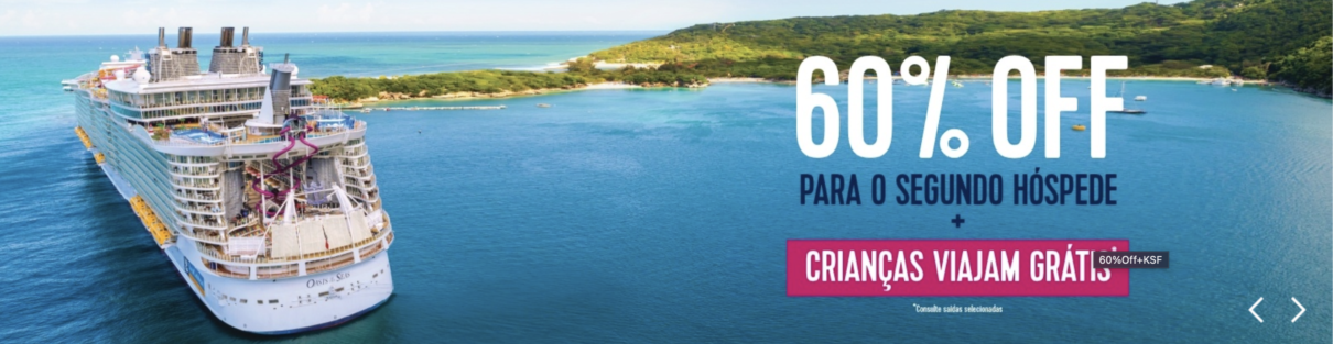 Promoção Royal Caribbean