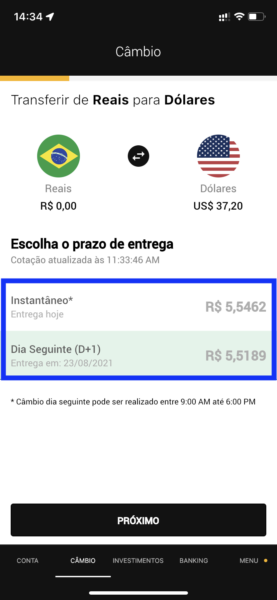 cartão de débito