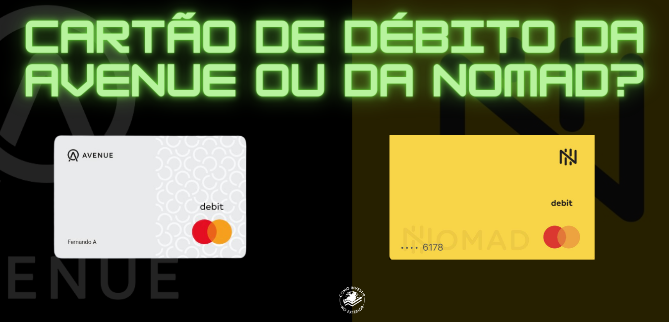 Cartão de débito da Avenue